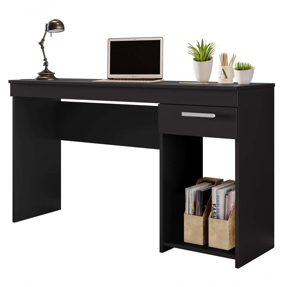 Mesa Para Computador Office Officia Preto - Moveisaqui