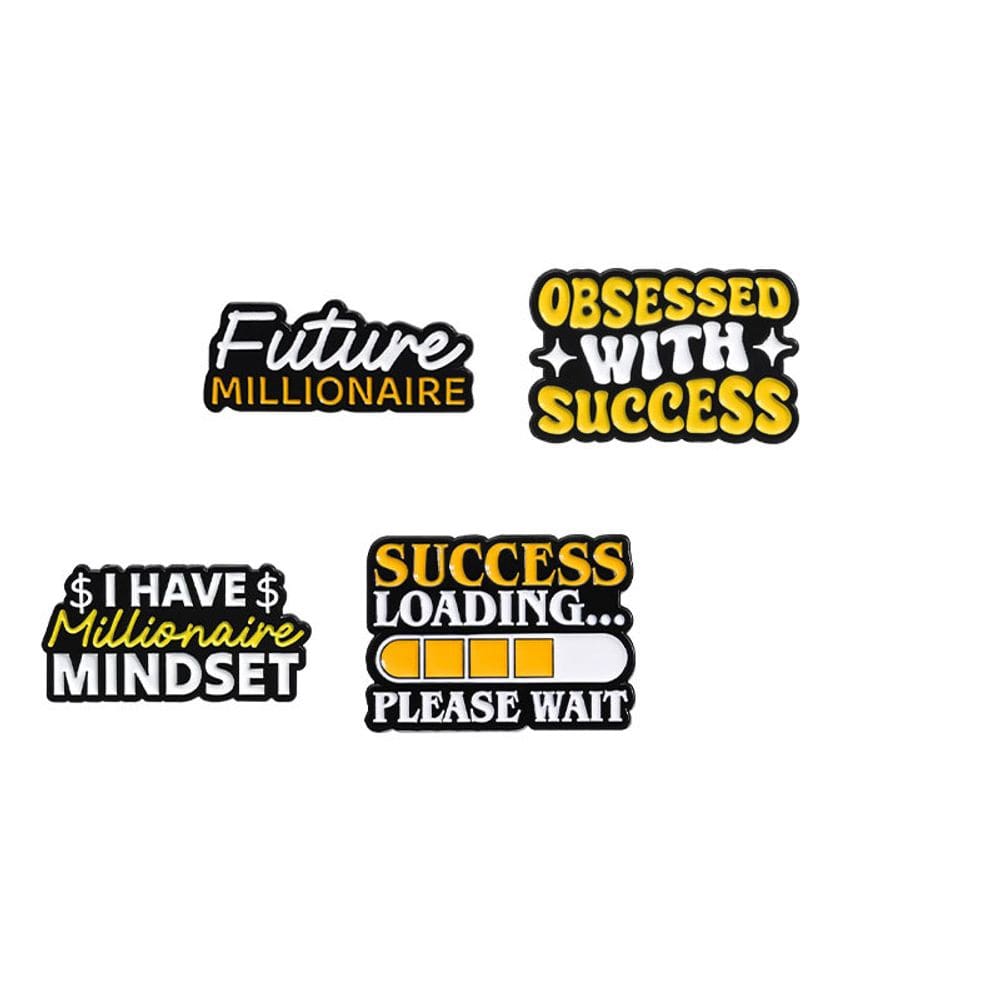 Brooch Pin: futuro milionário obcecado pela motivação para o sucesso