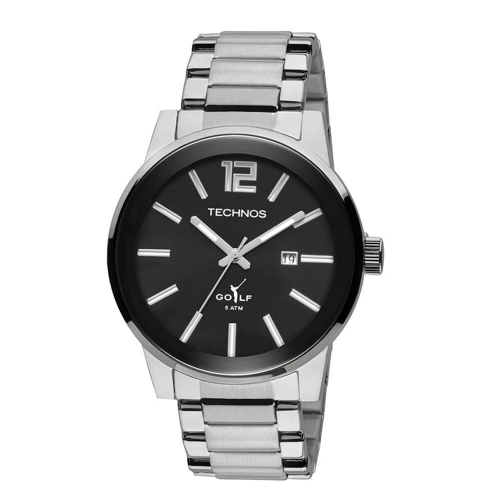 Relógio Technos Masculino Golf Prata - 2115tus/1p