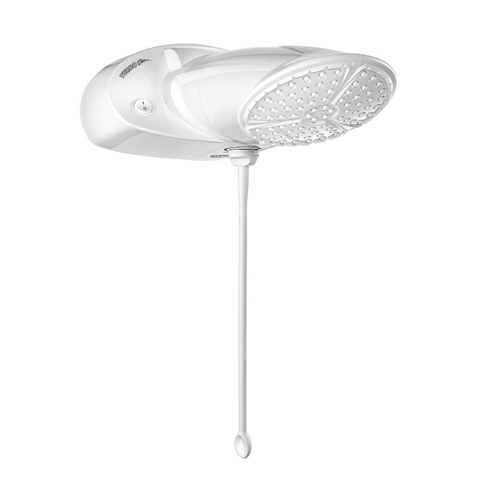 Ducha Top Jet Turbo Eletrônica 6800W 220V Branca Lorenzetti