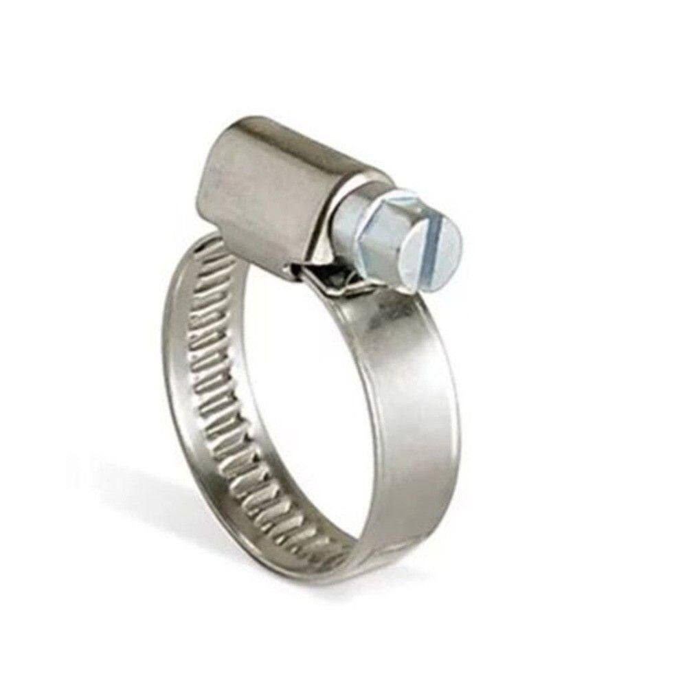 Abraçadeira Rosca Sem Fim 12 A 16 Mm Prateado