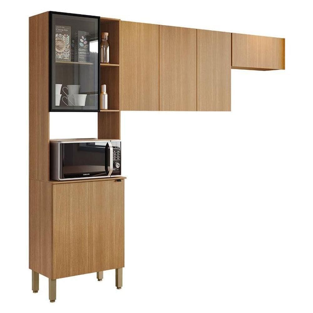 Cozinha Compacta 3 Peças Plus Freijó - Kits Paraná