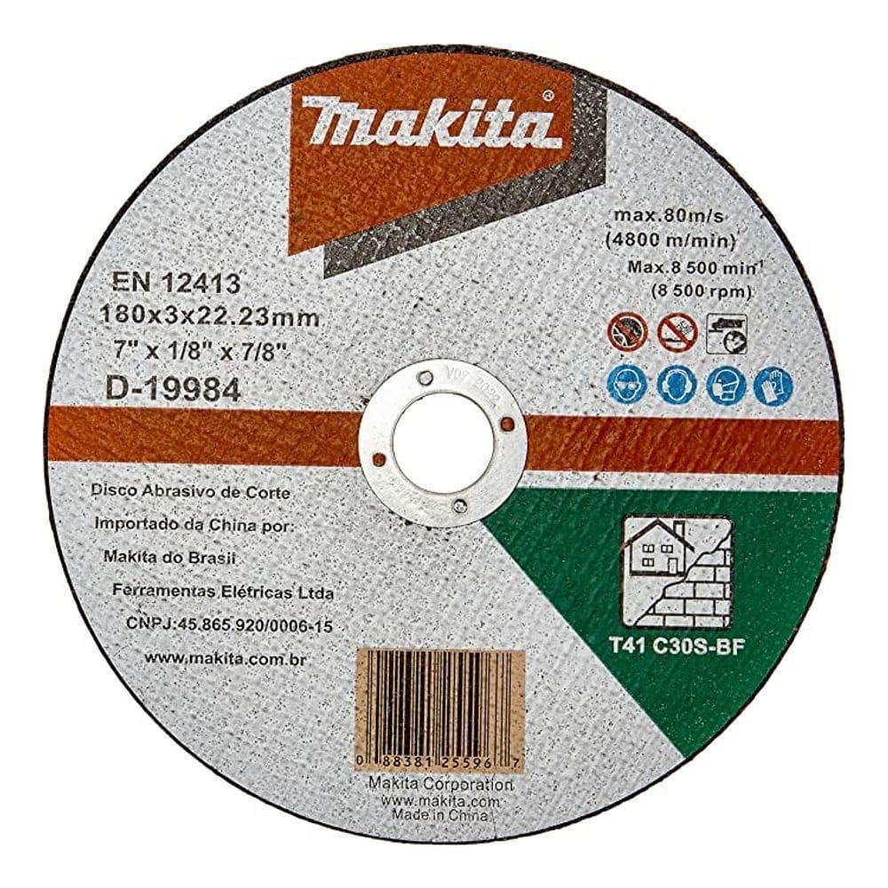 Disco De Corte Para Concreto 7 180mm Makita D-19984