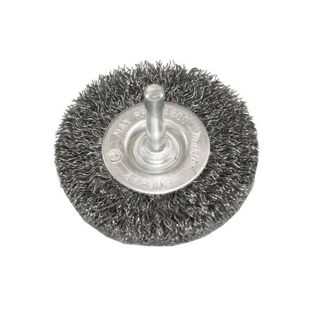 Escova De Aço Circular Ondulado 75mm Com Haste Makita D-39986