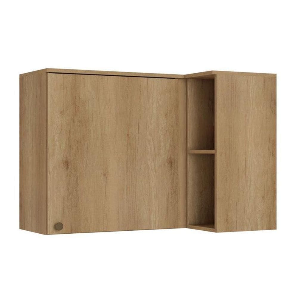 Armário Aéreo Canto Reto 94 Cm 1 Porta Capuccino - Thb