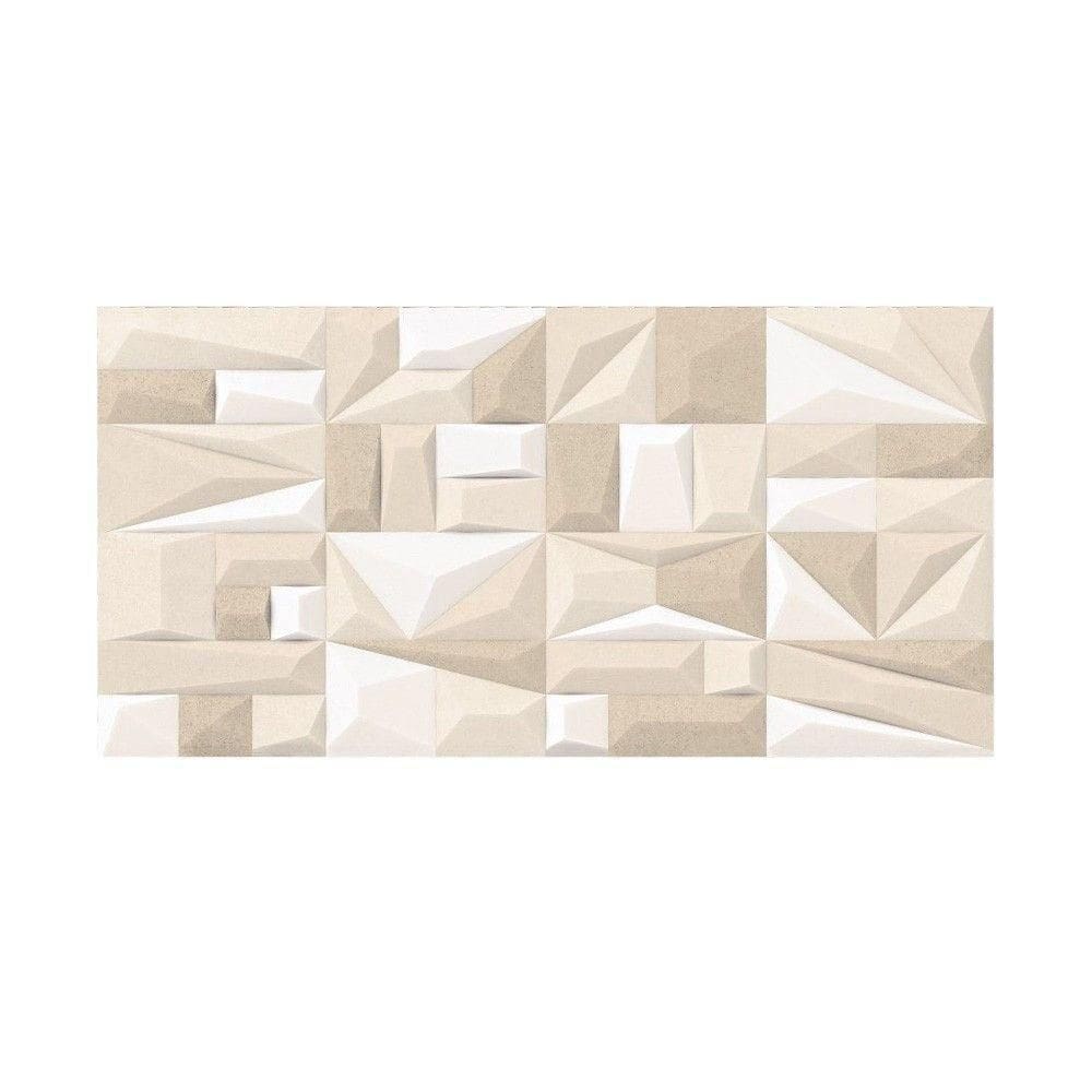 Azulejo Fiorano Menfi Beige Plus Ret. - 38x75 A