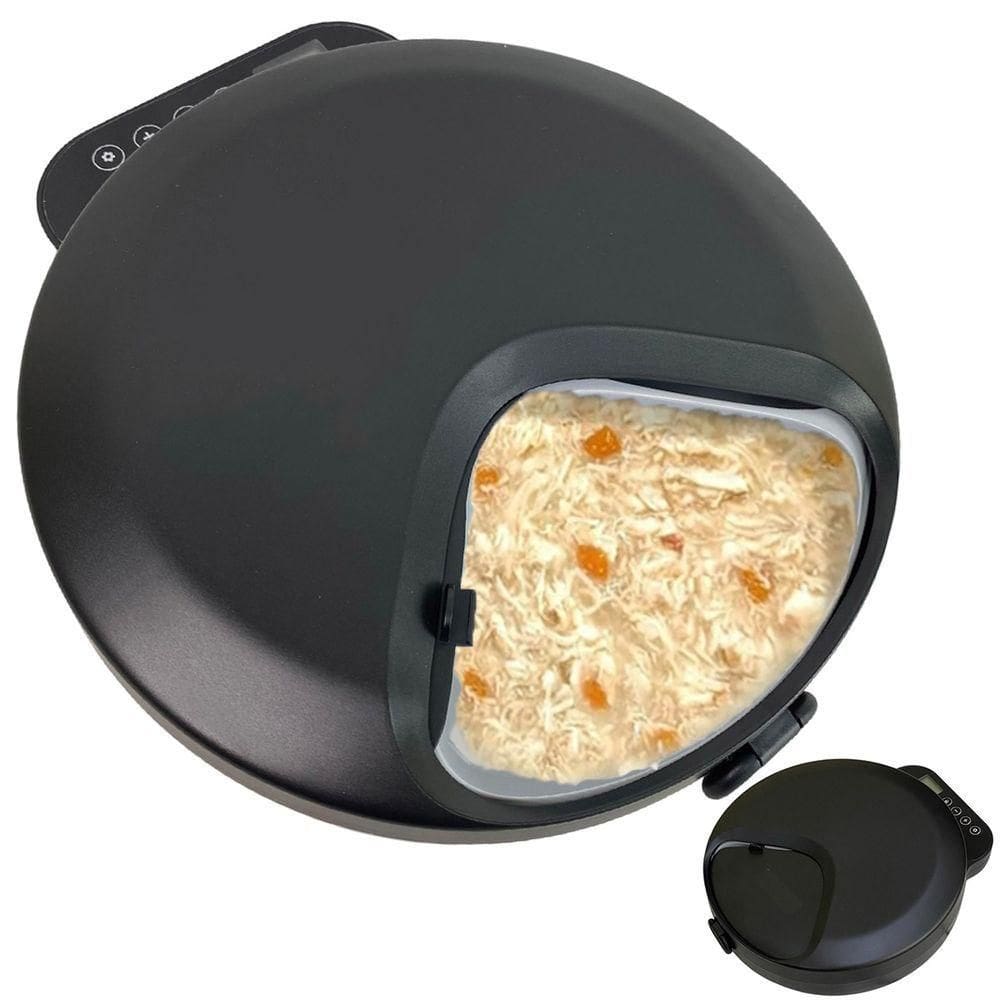 Comedouro Automatico Gato Cachorro Pet Horario Programavel Animais Estimaçao Raçao Comida Petiscos Dieta Viagem Passeio