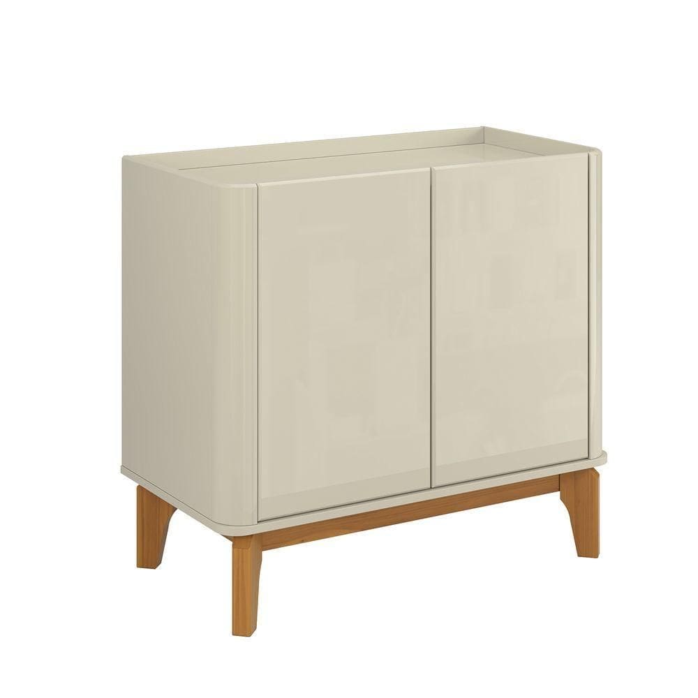Buffet Aparador Flip 4 Portas Off White