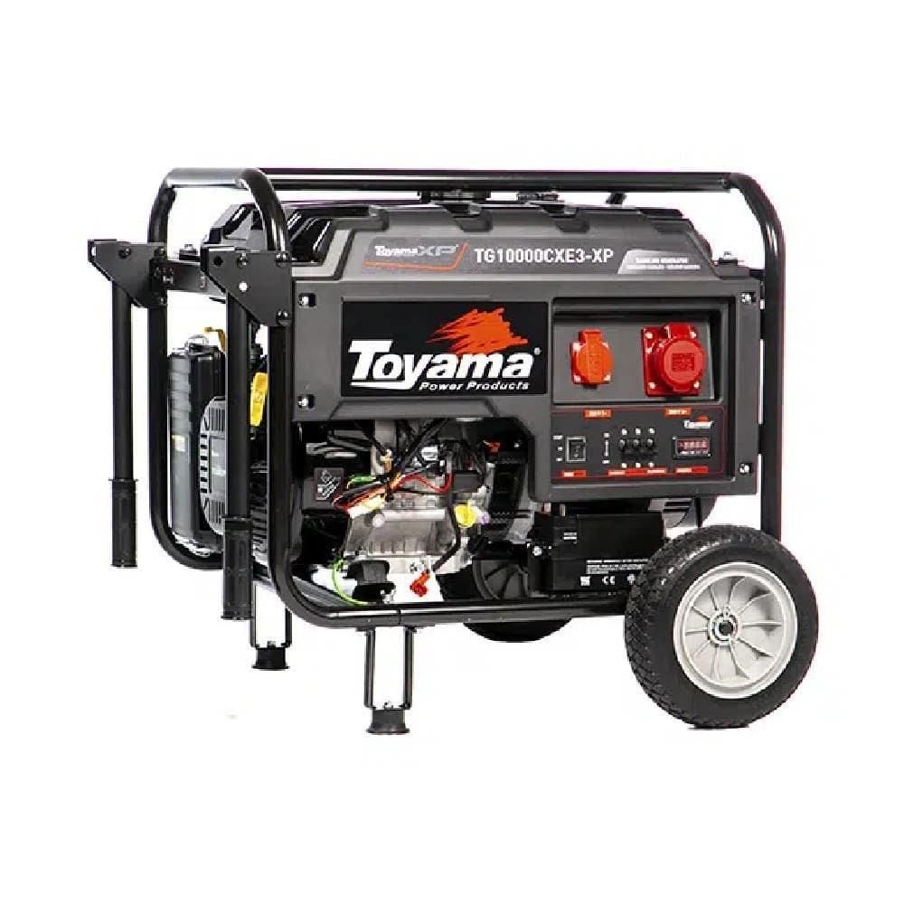 Gerador de Energia a Gasolina 11,25KVA Partida Elétrica TG10000CXE3-XP-DR TOYAMA