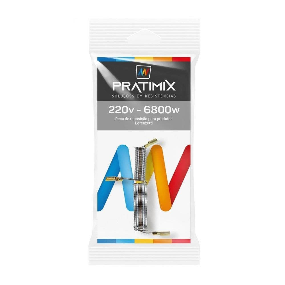 Resistência Chuveiro Pratimix Duo 220v 6800w Tipo L