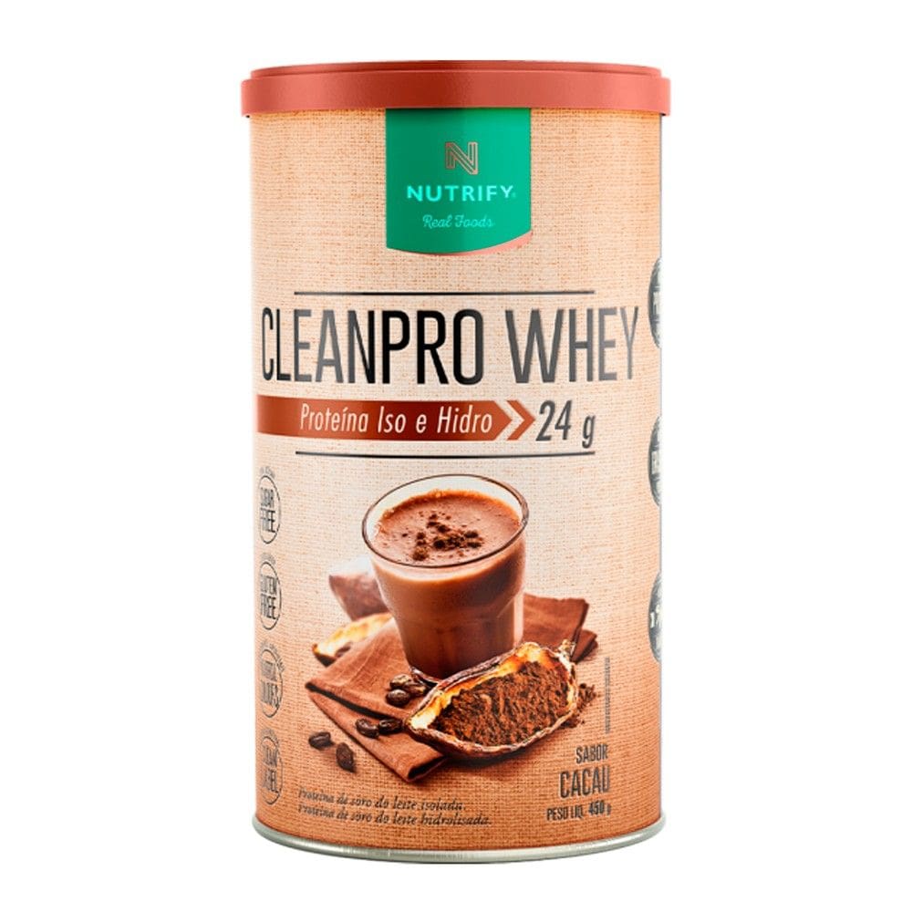 Proteína CleanPro Whey Nutrify 450g Pote