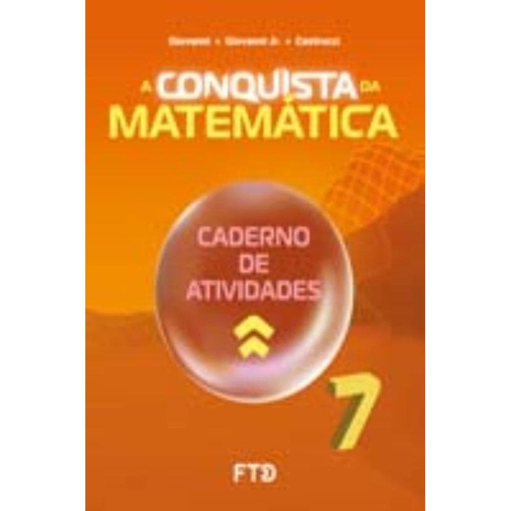 Conquista Da Matematica - Caderno De Atividades 01