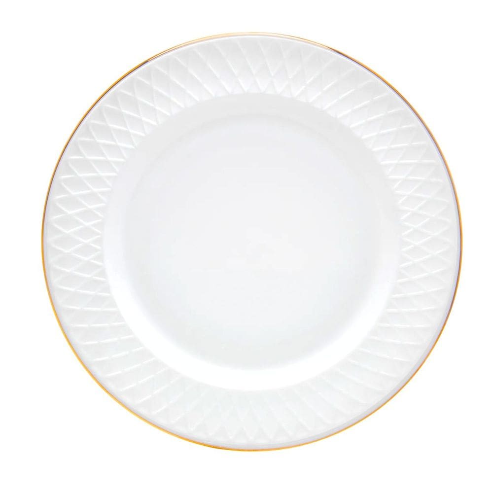 Prato Raso Opalino Fio de Ouro 4un Royale Wolff
