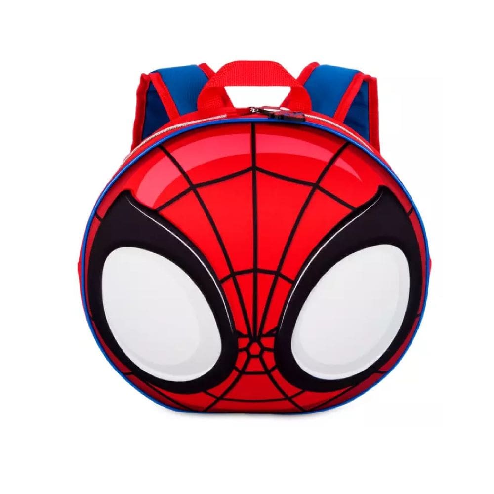 Mochila do Homem Aranha Mascara 3D Vermelha Disney