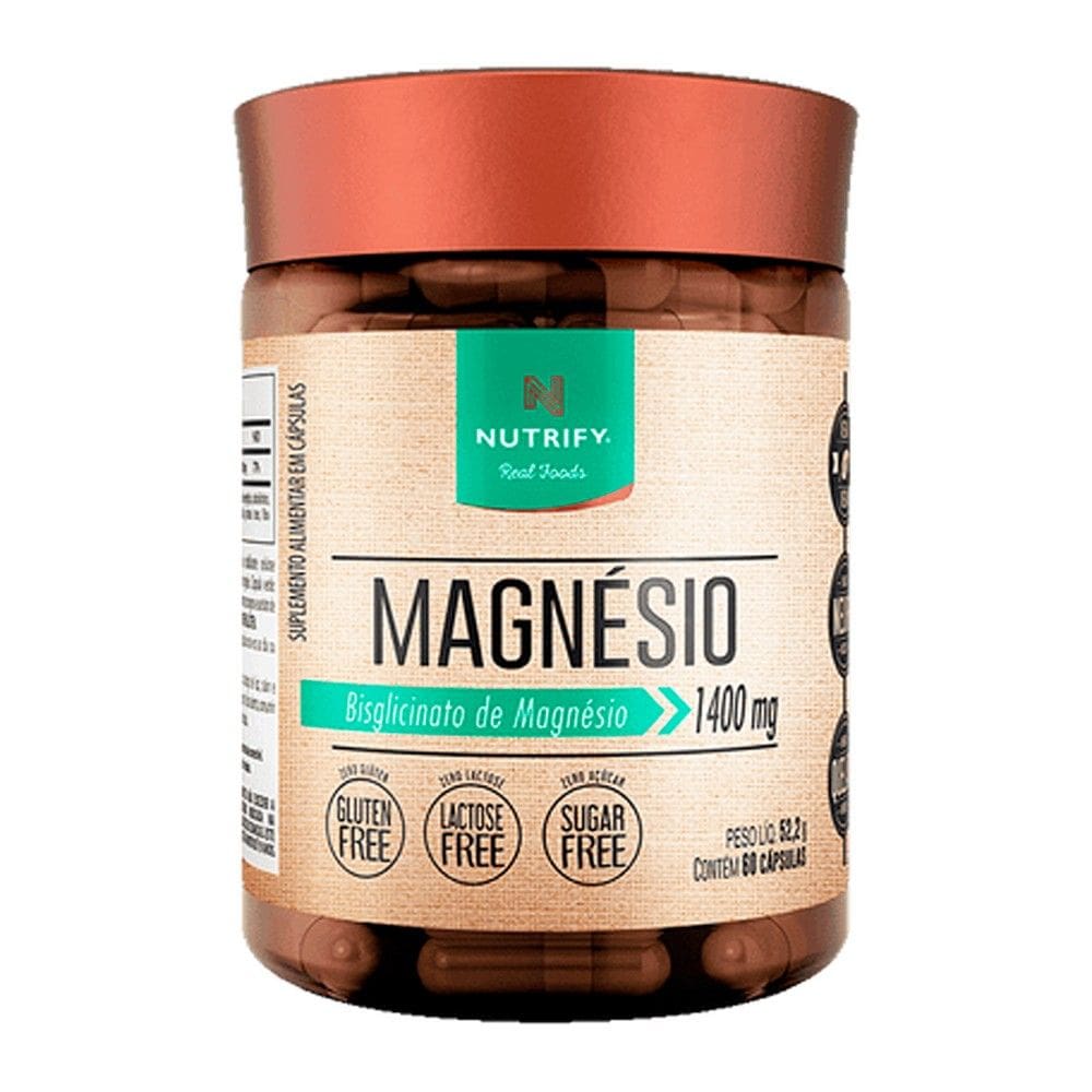 Magnésio Nutrify 60 cápsulas