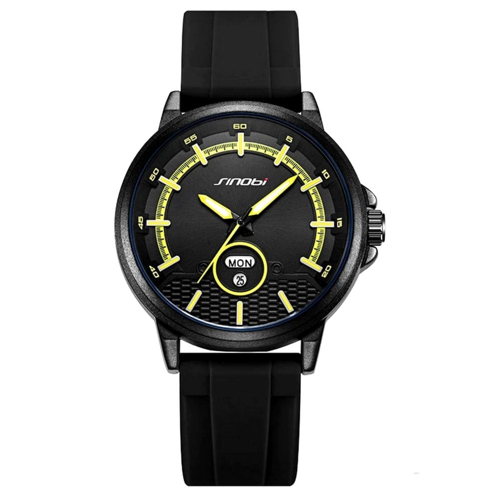 Relógio masculino moda esportiva  de quartzo multifuncional Impermeavel
