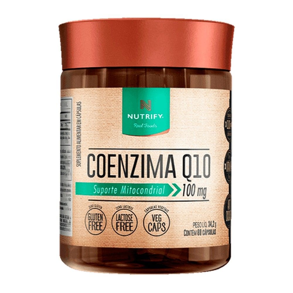 Vitamina Coenzima Q10 Nutrify 60 cápsulas