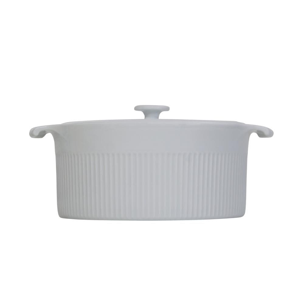 Cocotte com tampa Branco Linha Assar e Servir diâmetro 22 cm