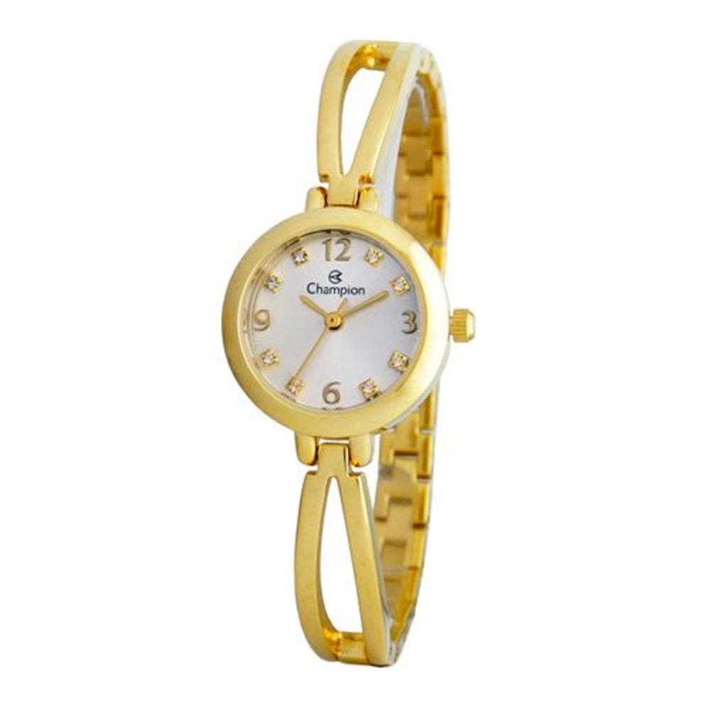 Relógio CHAMPION feminino analógico dourado CF24377H