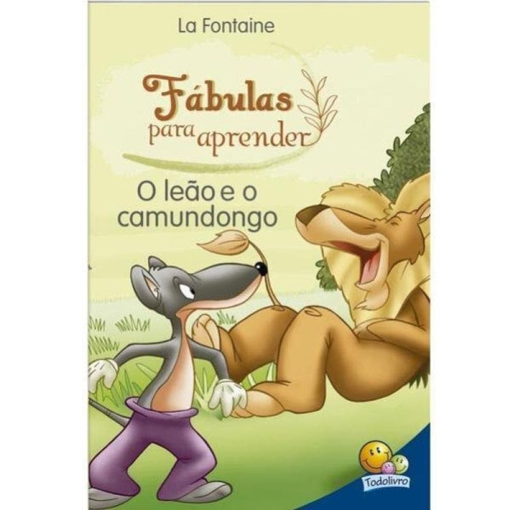 Fábulas Para Aprender: Leão E O Camundongo, O