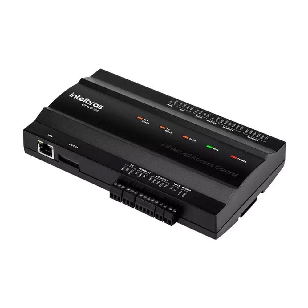 Controlador de Acesso Intelbras CT 500 TCP/IP Wiegand RS-485