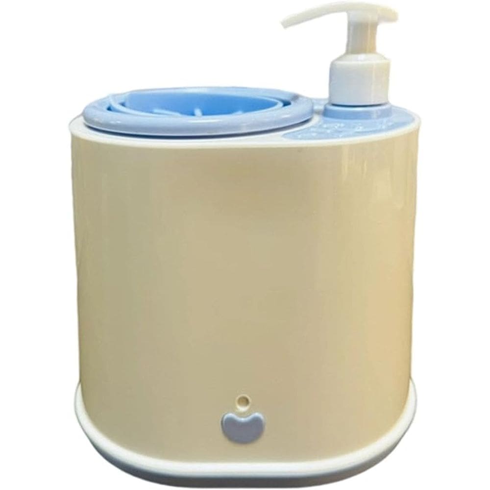 Limpador automático de patas para animais de estimação, lavadora elétrica para cães e gatos, branca