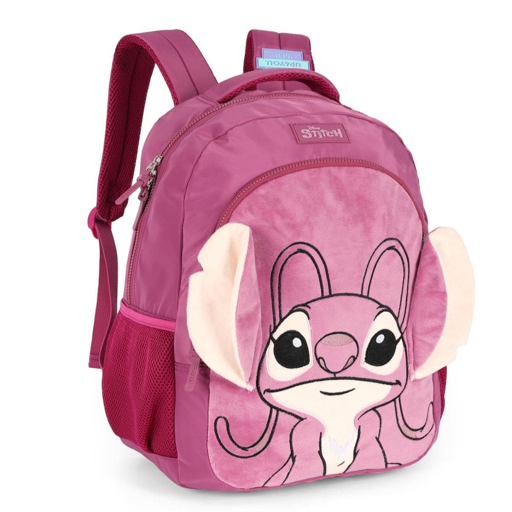 Mochila Lilo Stitch Costa Bolsa Infantil Menina Escolar Roxo
