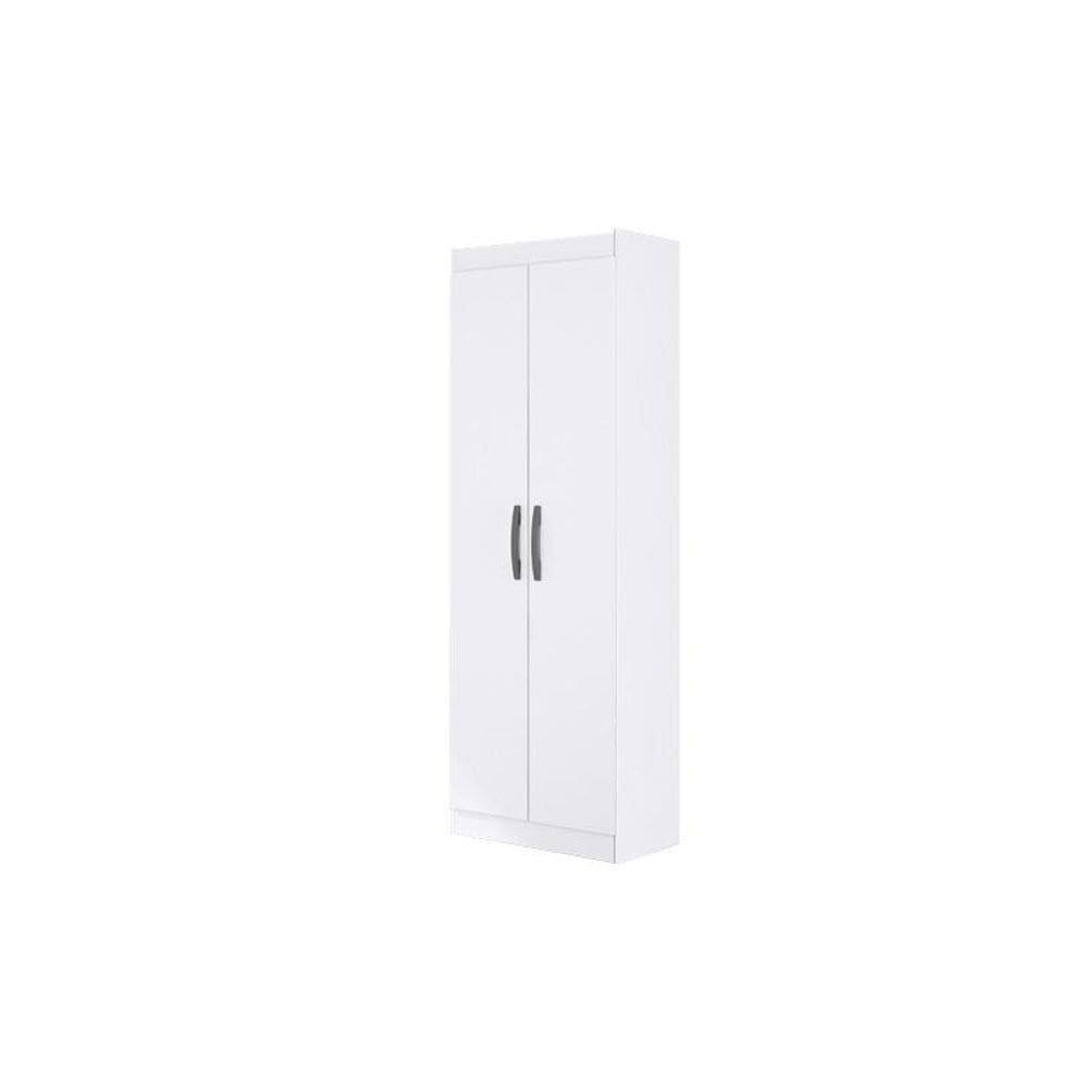 Armário Multiuso 1,83m 2 Portas Branco