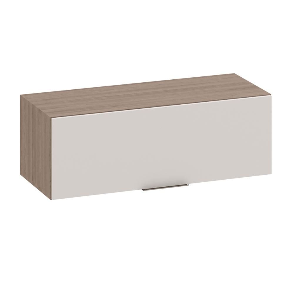 Armario Cozinha Aereo Etna 80cm Geladeira 1 Porta Basculante