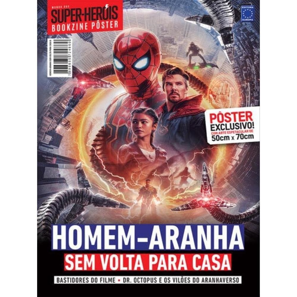 Superpôster Mundo Dos Super-Heróis - Homem-Aranha - Sem Volta Para Casa - Arte C