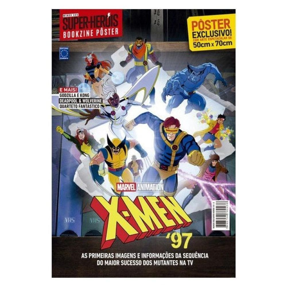 Superpôster Mundo Dos Super-Heróis - X-Men ´97 - Arte Extra