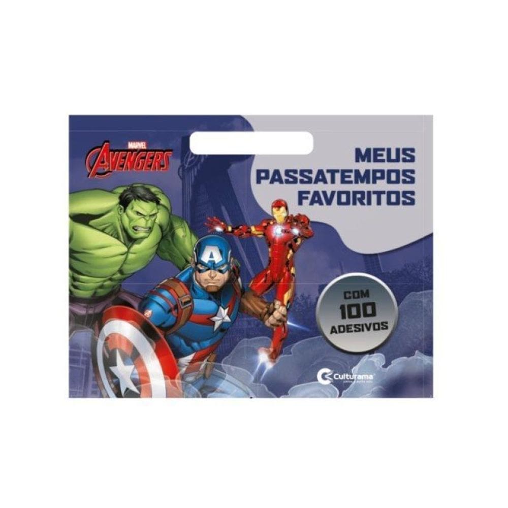 Meus Passatempos Favoritos Com Adesivos - Vingadores