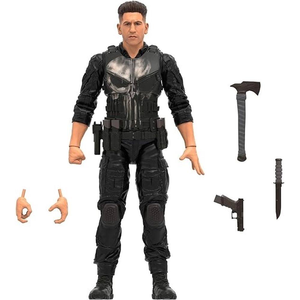 MARVEL LEGENDS ボーンブレイカー　ビルドフィギュア Marvel Legends Series O Justiceiro Frank Castle | Casas Bahia