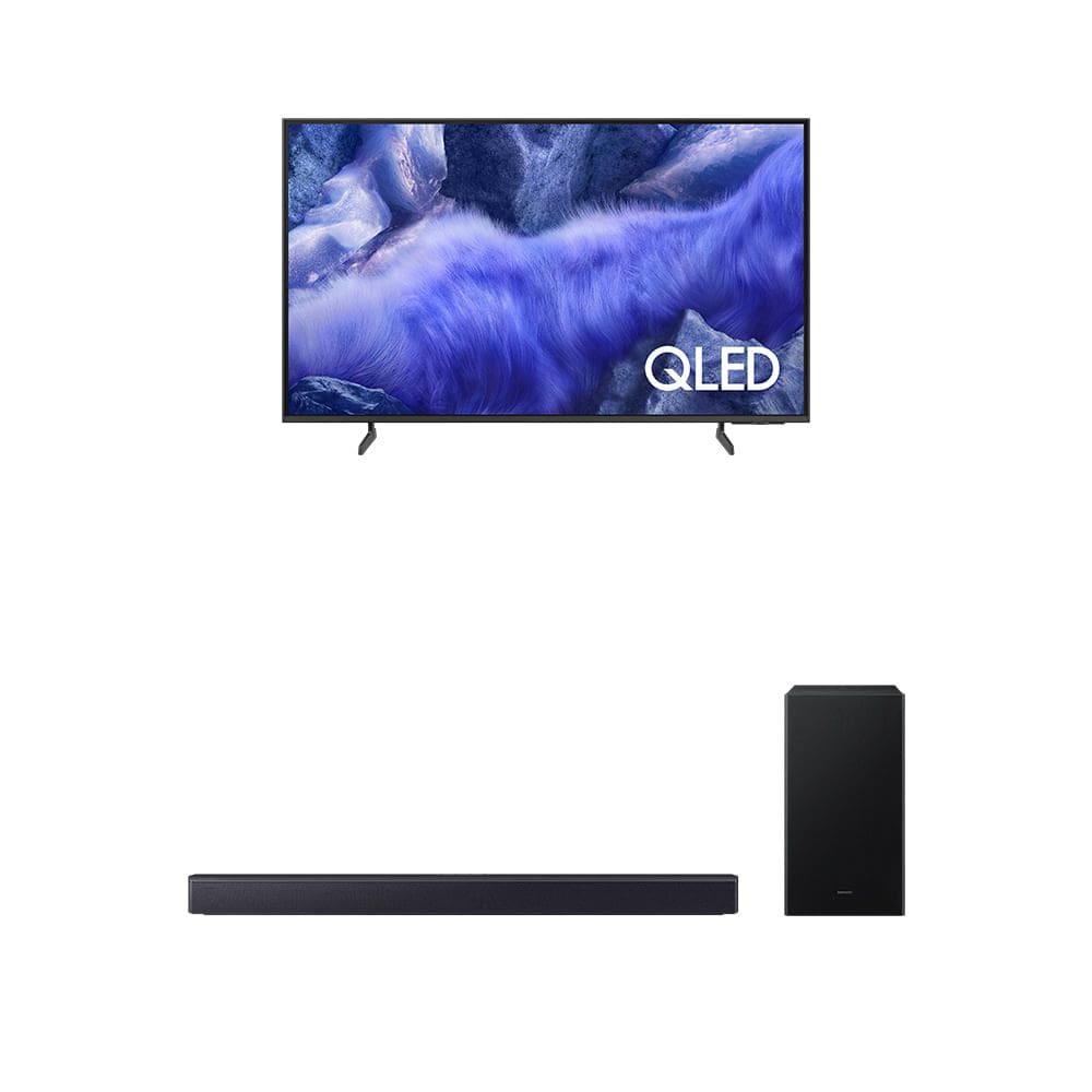 Samsung Vision AI TV 43” QLED Ultra 4K QEF1 2025 + Soundbar Samsung HW-B450F