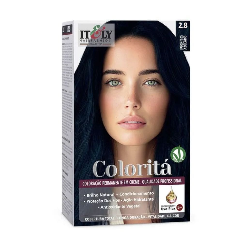 Coloração Itely Coloritá 2.8 Preto Azulado