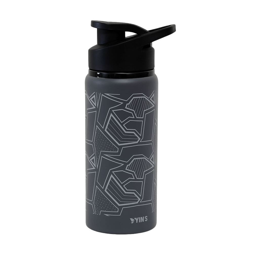 Garrafa de Água Alumínio Squeeze 600ml Geometric Yin`s
