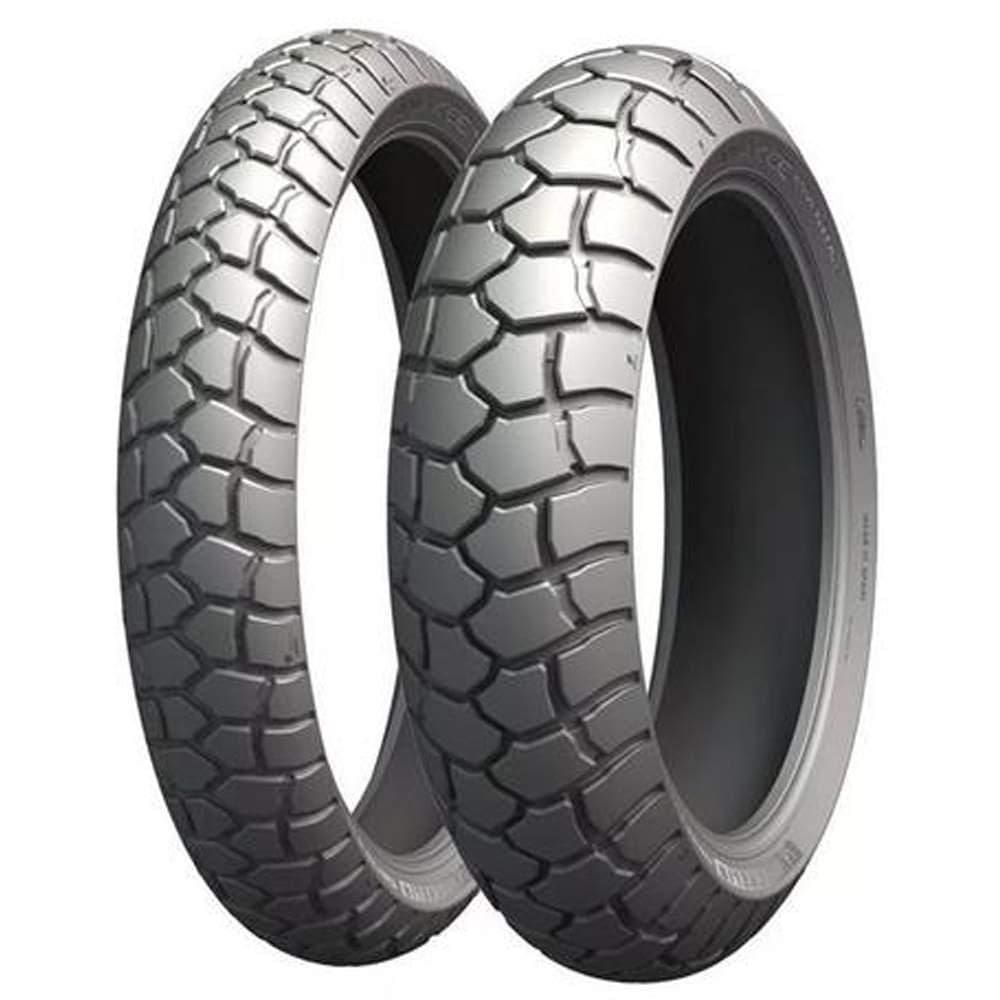 Par Pneu Tiger 800 Xc F 800 Gs 150/70r17 + 90/90-21 Tl Anakee Adventure Michelin