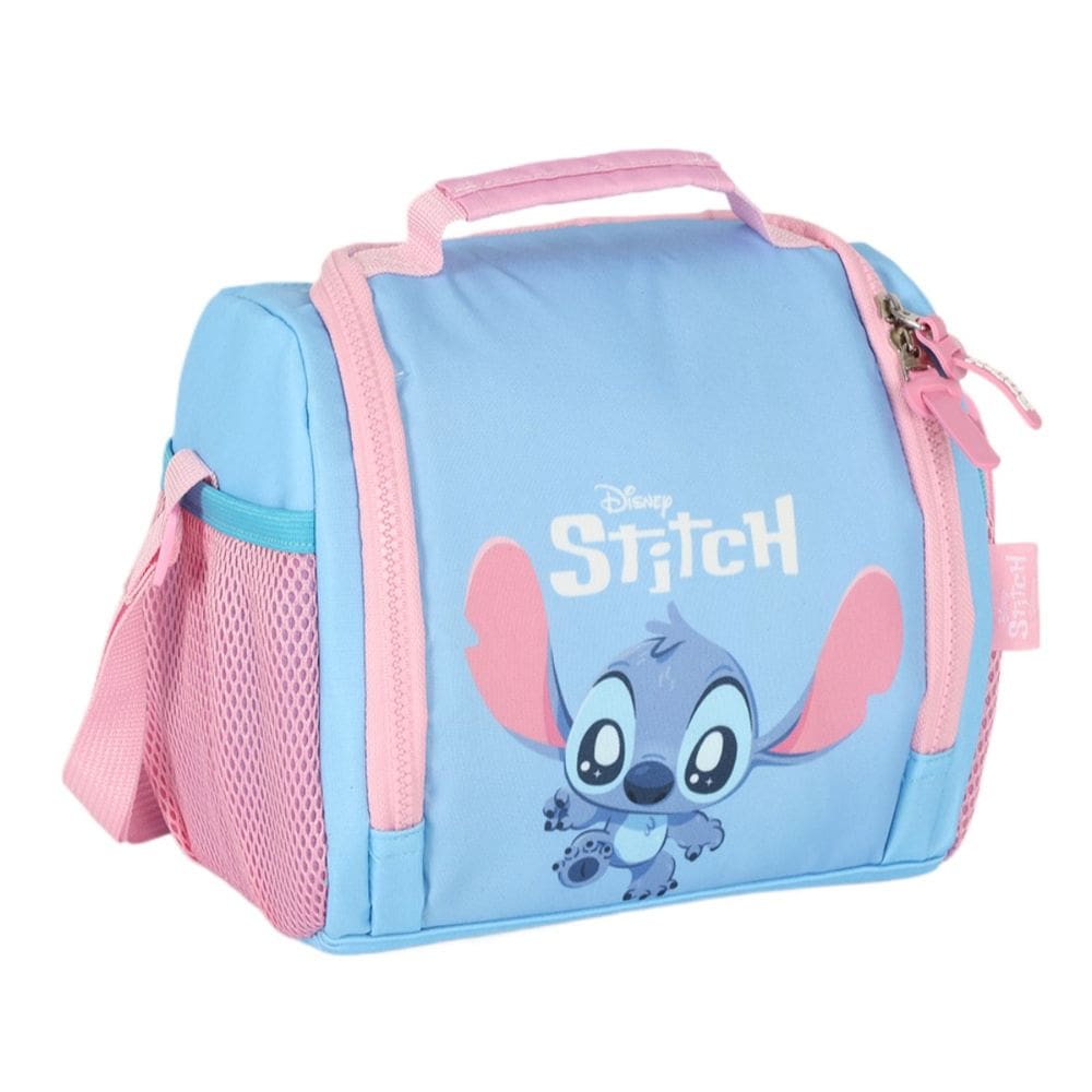 Bolsa Lancheira Térmica Stitch Baby Disney Azul Infantil