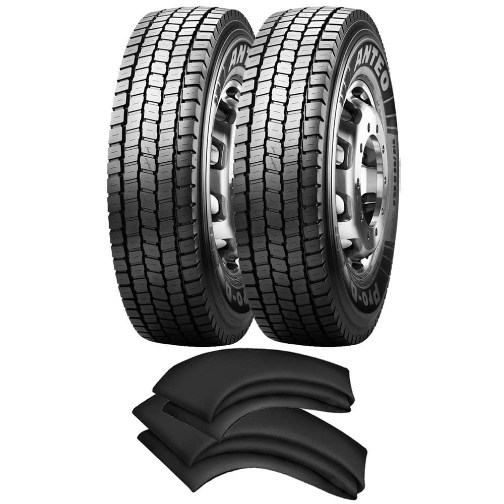 Kit 2 Pneus 275/80r22.5 149/146m Pro-D Anteo Pirelli + 2 Camaras