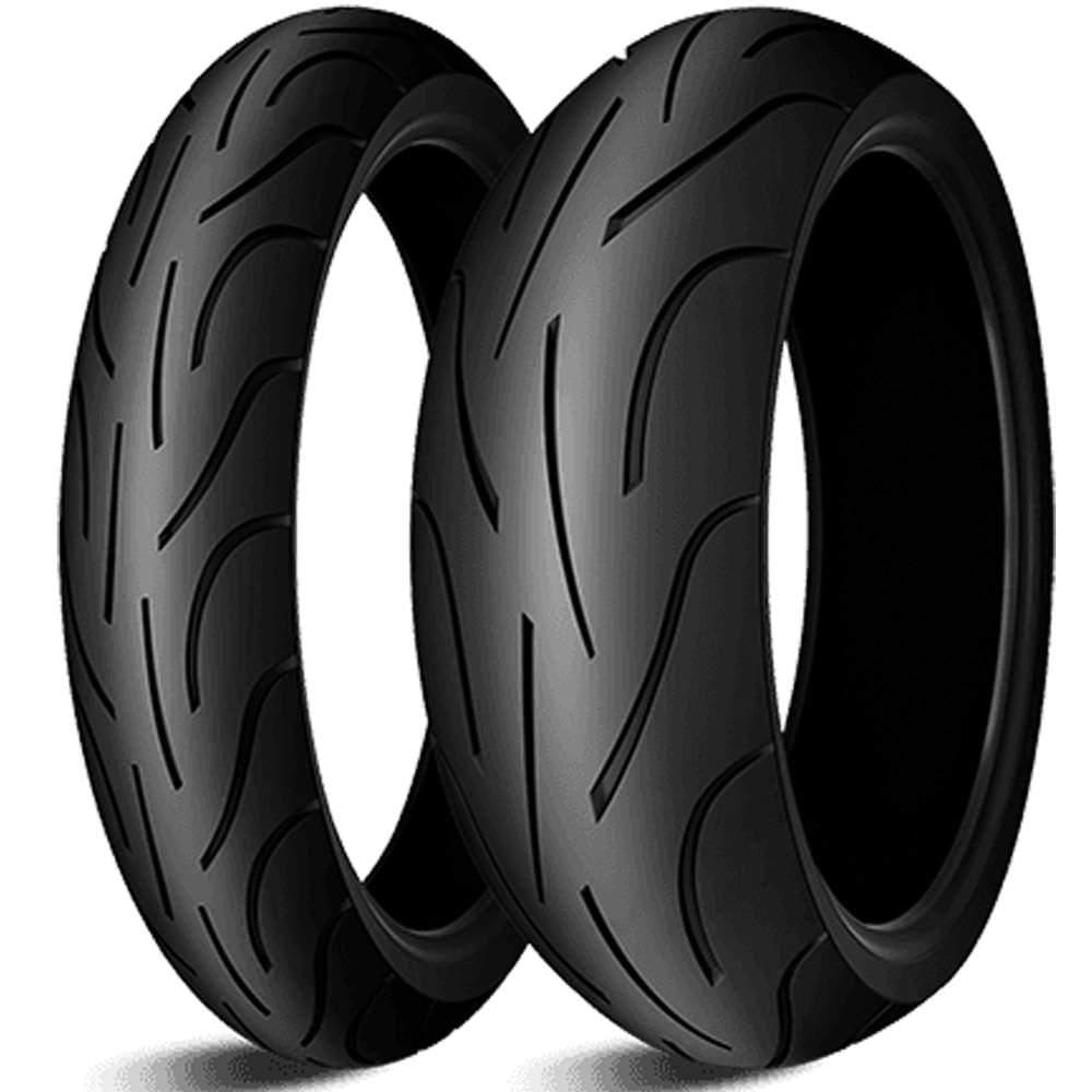 Par Pneu Cb 500 F Xj6 190/55r17 + 120/70r17 Pilot Power Michelin