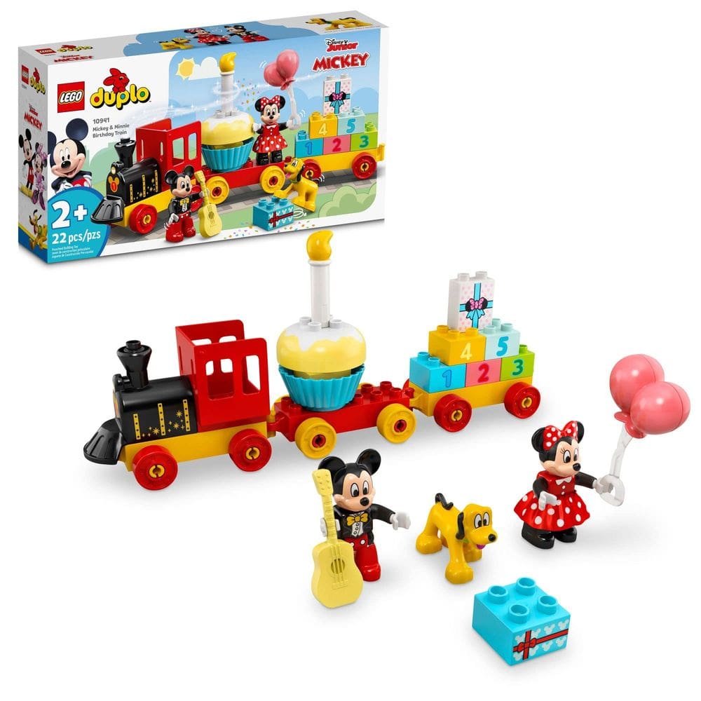 Brinquedo de construção LEGO DUPLO Disney Mickey & Minnie Birthday Train