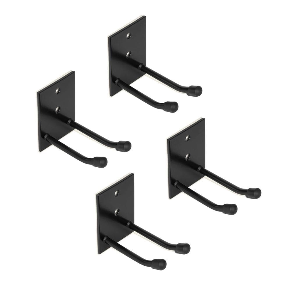 Kit 4 Suportes de Parede 7cm Organizador Multiuso para Rodos e Vassouras - 4 Lugares - NV801