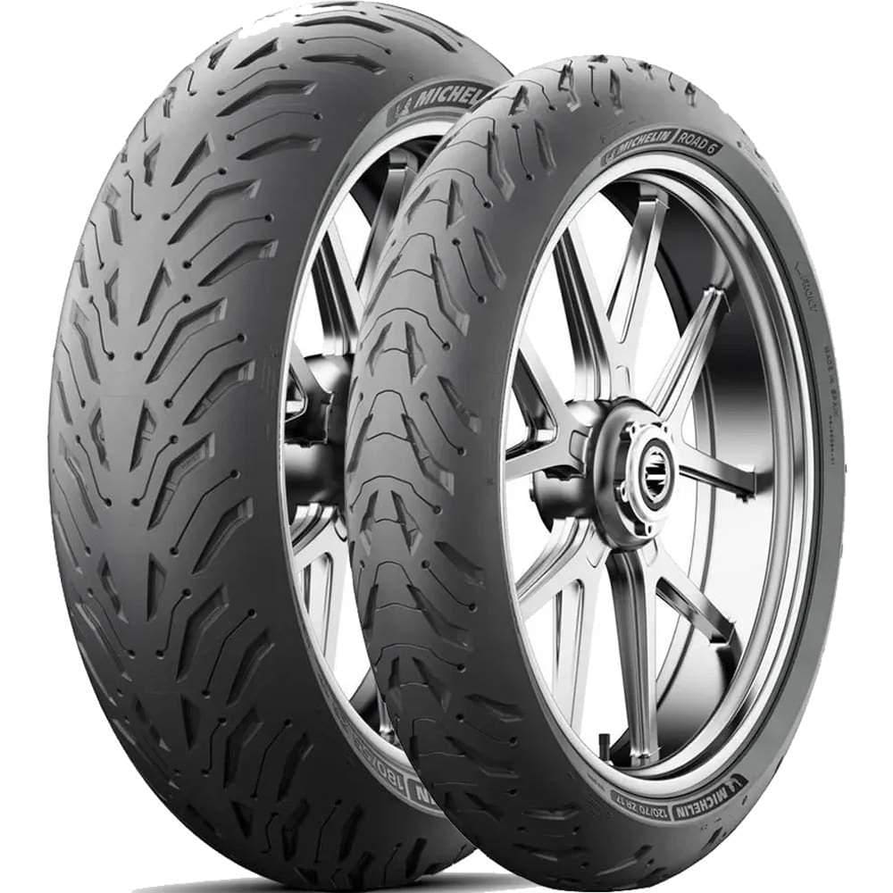 Par Pneu Cbr 1000 rr 190/50r17 + 120/70r17 Road 6 GT Michelin
