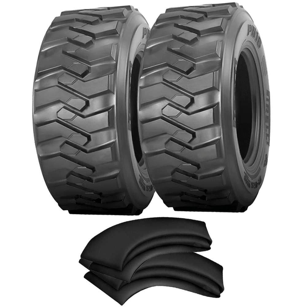Kit 2 Pneus 10-16.5 10 Lonas Tubeless Pn16 Pirelli + 2 Camaras