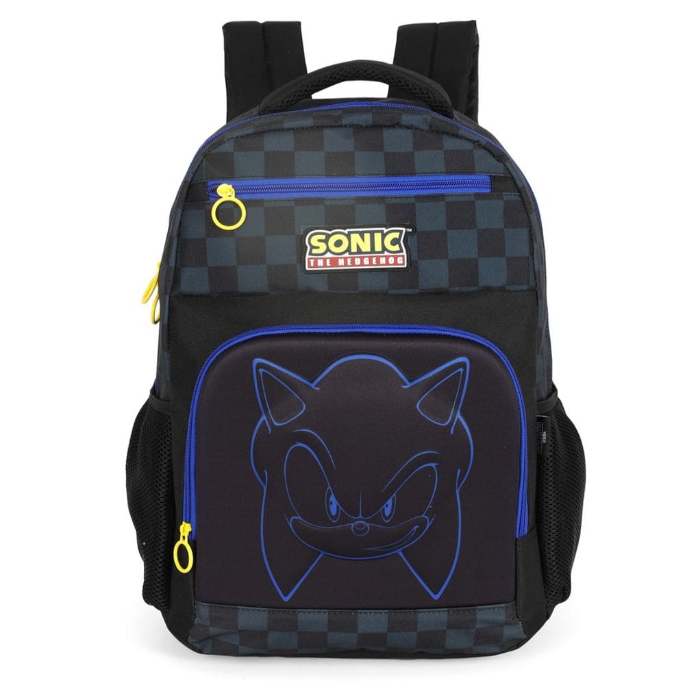 Mochila de Costas Juvenil Escolar Sonic 3D Luxcel
