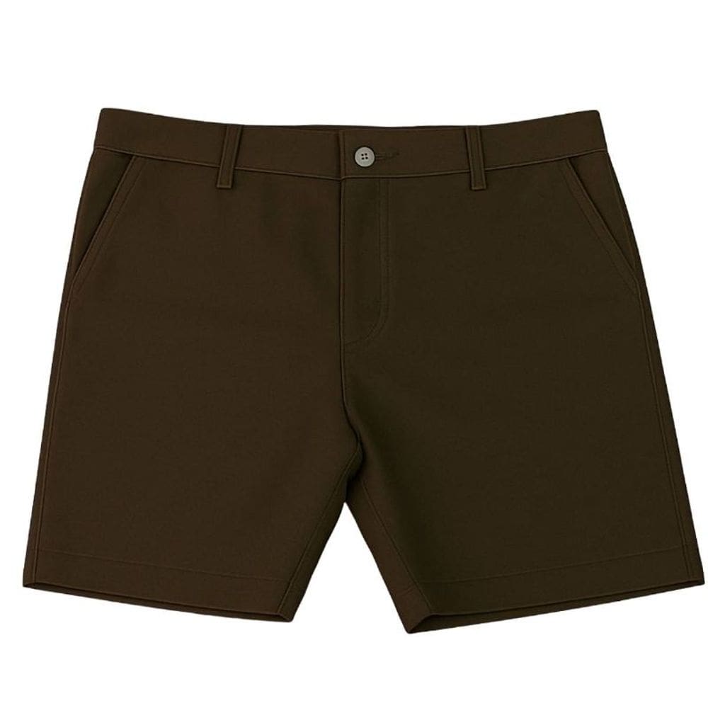 Bermuda  Masculina Contra Regra Sarja Caqui Plus Size