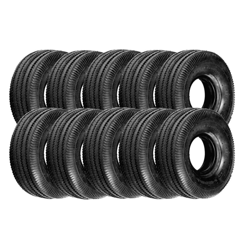 Combo 10 Pneus Carrinho De Mão 350-4 4 Lonas Buffalo