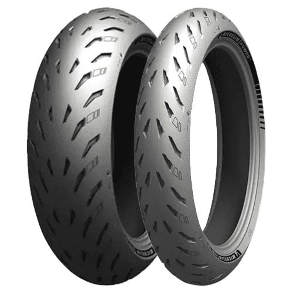Par Pneus 120/70r17 + 190/50r17 Zr Power 5 Michelin Cbr1000