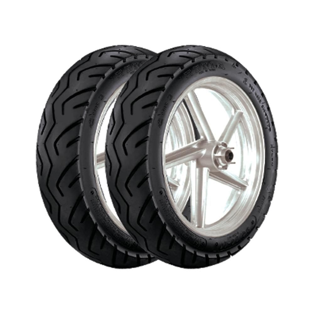 Combo 2 Pneus 350-10 K348 Scooter Kenda