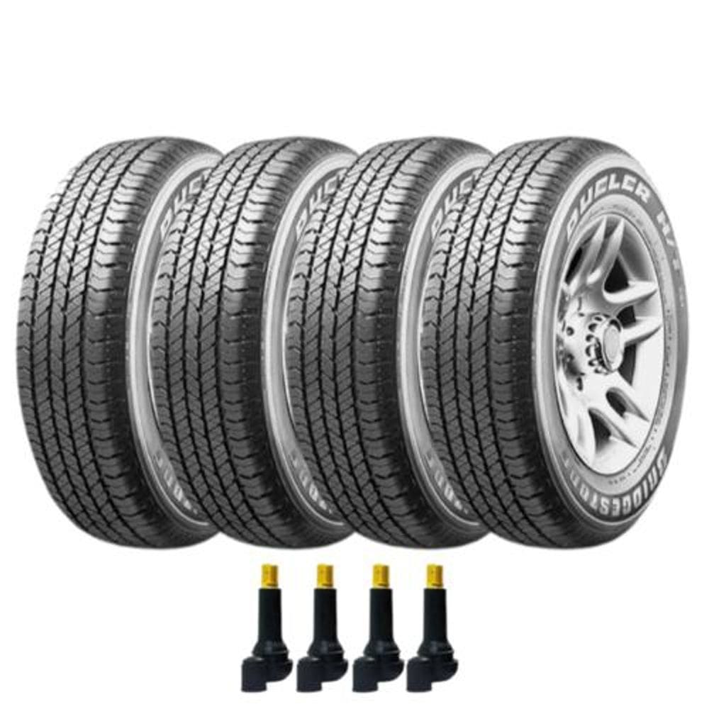 Combo 4 Pneus 265/60r18 Dueler Ht 684 II Bridgestone + Bico
